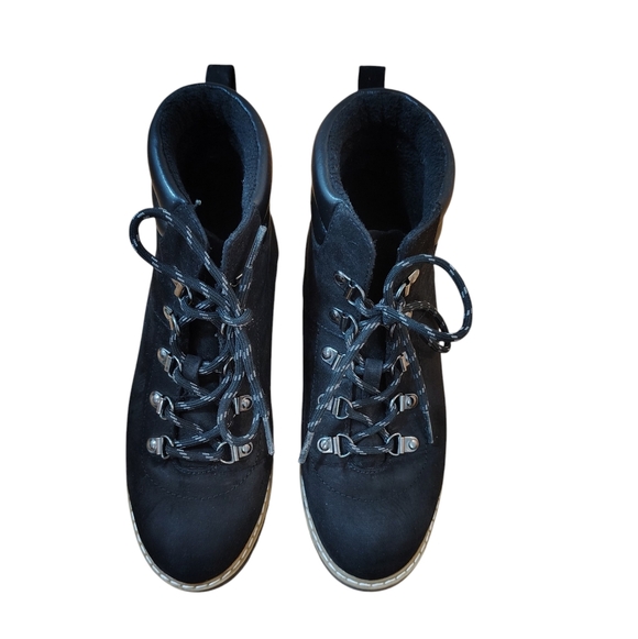 Sonoma Goods For Life Shoes - Good Deal 👍 Women’s Black Lace-Up Hiking Ankle Boots - Size 7
